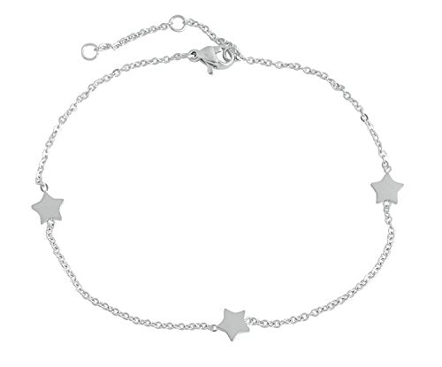 Charms Anklet Foot Bracelet for Women - color: Silver Star