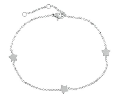 Charms Anklet Foot Bracelet for Women - color: Silver Star