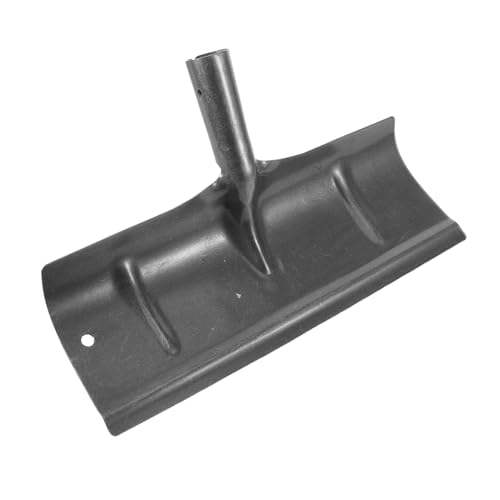 Mikikit Manual Livestock Waste Scraper and Poultry Manure Rake for Chicken Coop Cleaning, 40cm Stall Scraper Shovel for Barn and Livestock Cage Manure Removal