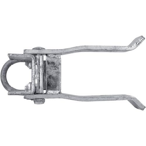 Commercial Single GATE Strong Arm Latch for 2-7/8" Fence Post - and 1-5/8" Thru 2" Chain Link or Round Pipe Gate Frames CASE Qty 2 - size: 3" Single Gate - Case