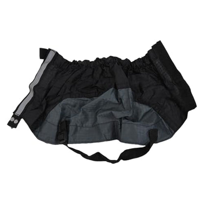 Reflective Hiking Gaiters Waterproof, Thickened Nylon Leg Gaiters for Men Women, Anti-Sand Mud Snow Ankle Covers for Outdoor Climbing Trekking Hunting