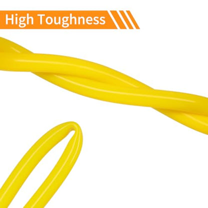 Silicone Tubes,9.84Ft 1/8" ID×13/64" OD (3mm×5mm) Yellow Food Grade Silicone tubing,For Food Grade Soft Milk Beer Drink,Home Brewing Wine making, Engine,Fish Tank Air Pump - color: Yellow, size: 3mm×5mm
