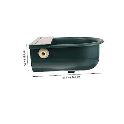 Automatic Cow Water Bowl Float Valve Livestock Waterer for Cattle and Horses Sturdy Automatic Water Feeder Level Control 1-Piece Design