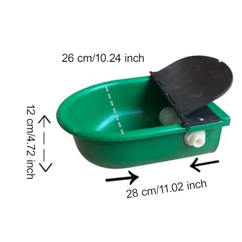 Automatic Horse Drinking Water Bowl, Livestock Waterer Drinking Cup with Float