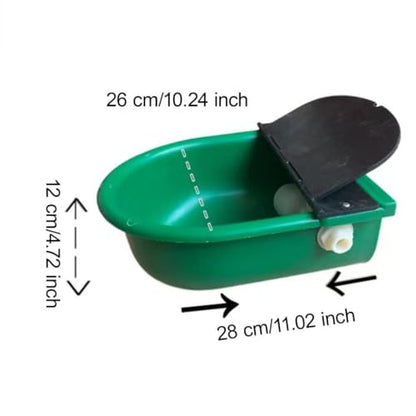 Automatic Horse Drinking Water Bowl, Livestock Waterer Drinking Cup with Float