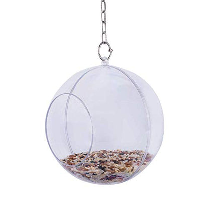 Parrot Hanging Ball Chicken Toy Size Versatile Durable Fun for Birds (As Shown)