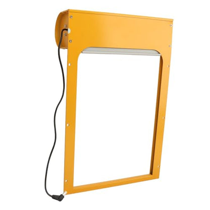Pssopp Automatic Chicken Coop Door, Solar Powered with Timer, Durable for Poultry Safety, 14.6x9.7 in, Ideal for Ducks and Geese (Yellow) - color: Yellow