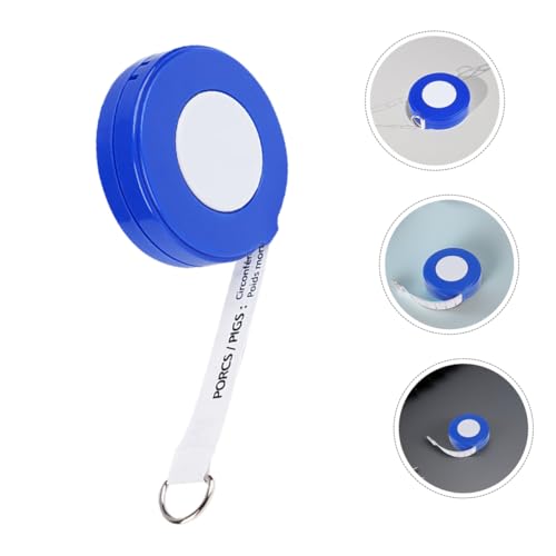 ORFOFE 2.5m Cattle Weight Tape Measure Portable Animal Measuring Tool for Livestock Quick Chest Circumference Measurement Goats and Pigs with Weight Guide Kg