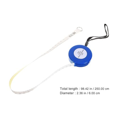Animal Weight Tape Measure 2.5m for Cattle Pig Horse Girth Body Measuring Tape Multipurpose Livestock Measurement Tool for Farm and Animal Husbandry Style