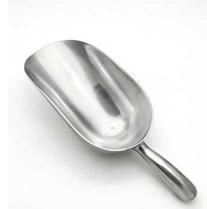 Extra Big Size Aluminum Alloy Utility Scoop, 50~70-Ounce Metal Scoop Livestock Feed Scoop for Any Household Disposing Replacing Litter/Animal Pet Farm Pig Horse Feed Food Shovel(Aluminum Alloy)