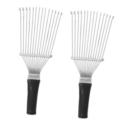 VANZACK 2Pcs Lightweight Deshedding Tool for Grooming Brush Cattle Shedding Brush Portable Goat Hair Remover for Clothes Carpets and Travel Compact and Effortless Use