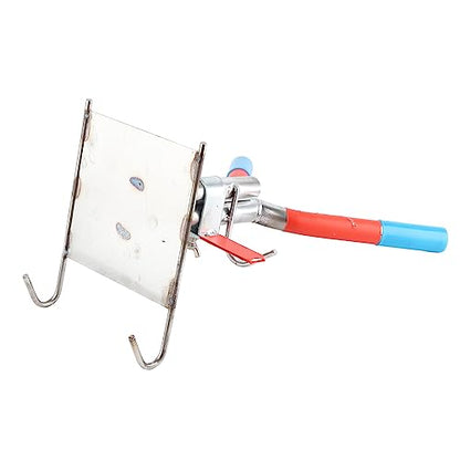Piglet Castration Frame, Pig Castration Rack,Double Hook Suspension Galvanized Steel Piglet Castration Tool