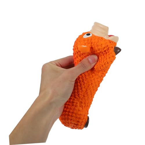POPETPOP Pet Chewing Toy Interactive Molar Plaything for Dogs and Squeaky Pig Design for Boredom Relief and Training Fun