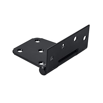 HOME MASTER HARDWARE 3-1/2 inch Heavy Duty T Hinge Gate Hinges Steel Black Finish with Screws 6-Pack (Black) - color: 6 Pack - Black