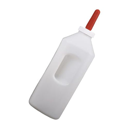 1-5L Calf Milk Feeders Bottle Holders for Easy Feeding with Detachable Nipple Lamb Bottle Silicone Nipple Milk Feeder for Calves - color: 4 Liters