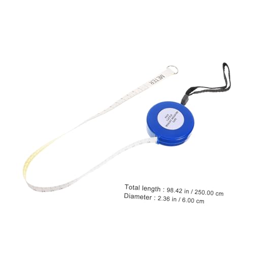 GLEAVI Cattle Weight Tape Measure and Animal Measuring Tape 2.5m Blue Multipurpose Livestock Body Measurement for Goats, Pigs, Horses, and Cows Random Style