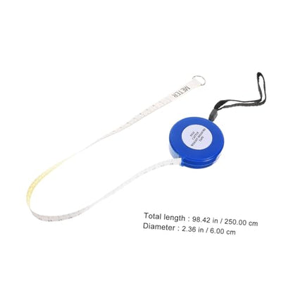 GLEAVI Cattle Weight Tape Measure and Animal Measuring Tape 2.5m Blue Multipurpose Livestock Body Measurement for Goats, Pigs, Horses, and Cows Random Style