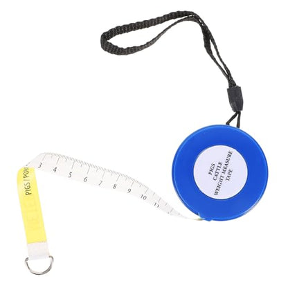Animal Measuring Tape 2.5m Blue Girth and Weight Tape for Cattle Pig Goat Livestock Body Measurement Tool for Farm Use Style