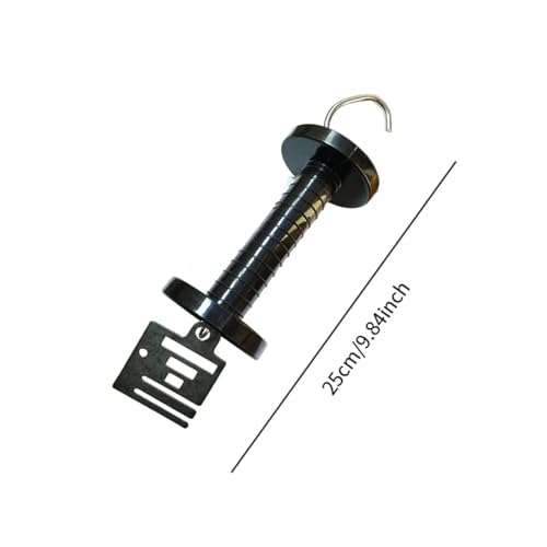 Electric Fence Gate Handle Spring 5-Pack Spring-Loaded Gate Handles, Replacement Parts for Garden & Farm Fences