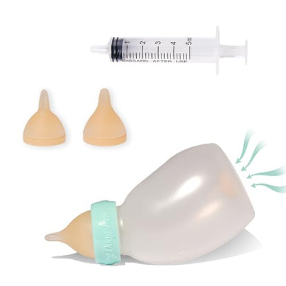 Doggiema Kittens Feeder Bottle, Silicone Feeding Nipple and Syringes for All Breed Kittens and Small Animals Dongdong pet - size: 60ml Bottle Set (kittens/Toy Puppy)