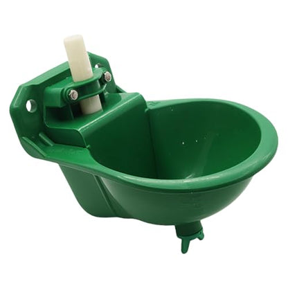 Sheep Water Bowl Automatic Drinking Waterer Float Valves Touch Switching Water Dispenser for Goat Cattle Horse Piglets ABS Animal Drinking Bowl