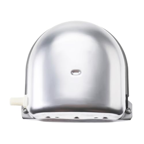 Stainless Steel Automatic Pet Water Dispenser,Automatic Dog Water Bowl Water Animals Waterer for Cattle Horse Goat Sheep Dog, with Floating Valve,Hose and Accessories(Without Drainage Hole)