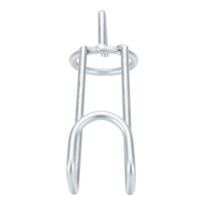 2Pcs Horse Feed Bucket Hooks, Heavy Duty Metal Stall Stable Hanger for Barn Fence Livestock Accessories, with Weather Proof Coating for Equestrian Water Holder