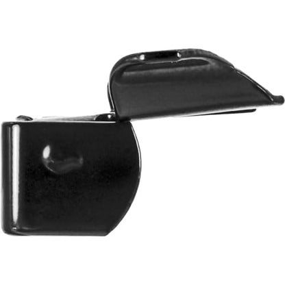 Black Wall Mount 1-3/8" Flat Back Butterfly Latch - CASE Qty 25 - size: BLACK 1-3/8" - Case(25 Count)