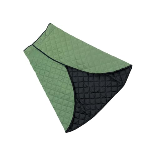 Chair Blankets for Adults - Wearable Waterproof Windproof Lap Blanket with Pocket, Motorcycle Riding Leg Cover for Scooter Travel Camping Hiking Stadium Park and Cold Winter Outdoor Protection - color: Army Green