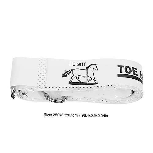 Kisangel Horse Measuring Tape for Livestock Reusable Tape Measure Tool for Accurate Horse Weight and Height Measurement Tear-Resistant Dual-Sided Markings Portable for Farm Use