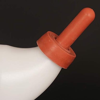 Feeding Bottle Nursing Bottle with a Nipple a Handle Horizontal 2L for Cattle Newborn Calves