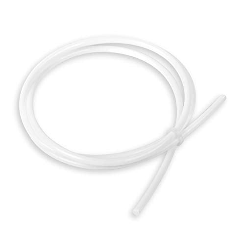 Quickun PTFE Teflon Tubing Tube, 4mm ID x 6mm OD Teflon Tube For 3D Printer, 10Ft Length - size: 4mm x 6mm, style: 10Ft Length