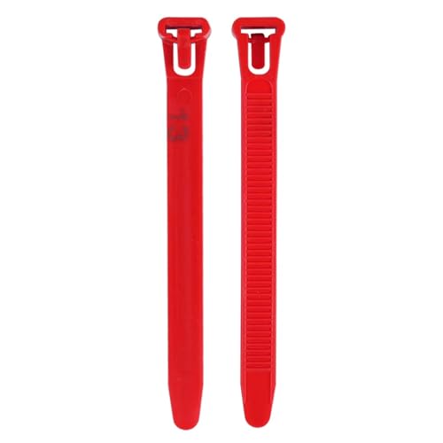 Chicken Leg Bands 300 Pcs Adjustable Chicken Foot Ring 8~28mm Turkey Goose Duck Poultry Rings Bird Carry Marking Cards(Red) - color: Red