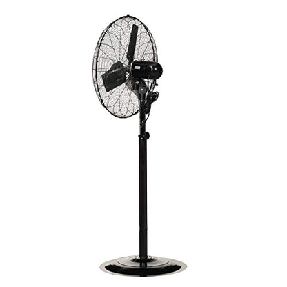 TPI Corporation CACU-24-P, 24-Inch High-Velocity Non-Oscillating Pedestal Mount Fan for Commercial & Industrial, Garage, Gym, Outdoor, Patio, 120 Volt - size: 24”, style: Pedestal