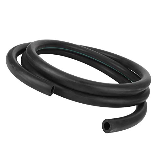 G38/ Milk Hose, Flexible Black Rubber Milking Machine Tube, Food Grade Rubber Pipe with, Replacement Part for Livestock Milking Equipment