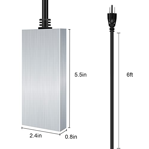 250W Chicken Water Heater – Submersible Aluminum De-Icer with Automatic Thermostat, Prevents Freezing