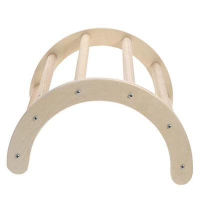 UKCOCO Natural Wooden Chicken Perch for Chick Brooder Rod Training Rack and Roosting Bar for Chicken Coop Chick for Young Birds and Poultry