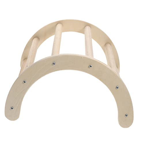 UKCOCO Natural Wooden Chicken Perch for Chick Brooder Rod Training Rack and Roosting Bar for Chicken Coop Chick for Young Birds and Poultry