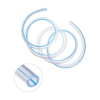 FRCOLOR Transparent Pvc Milking Tube Replacement for Cow Goat Sheep Milking Machines Clear Plastic Pipe Connector Hose with Compatibility