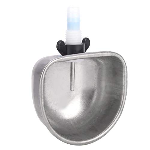 Rabbit Drinking Water Bowl,10 Sets Stainless Steel Rabbit Drinker,Rabbit Breeding Equipment Anti Scratch Stainless Steel Nipple Drinking(Fission) - size: fission