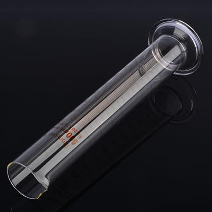 stonylab 1-Pack Graduated Cylinder, Borosilicate Glass 500 ml Heavy Wall Graduated Glass Measuring Cylinder - size: 500 ml