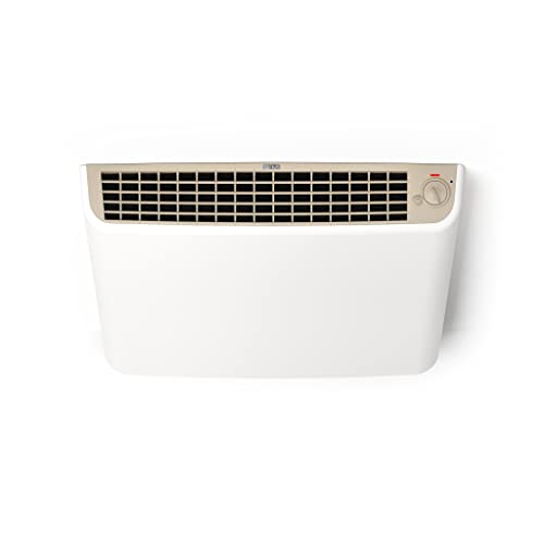 EnviMAX Plug-in Electric Panel Wall Heaters for Large Rooms, 1000 Watts, 24/7 Heating w/Safety Sensor Protection, Patented Quiet Fan-less Design, Easy 2-Min Install, Indoor Space Heater, Made in USA