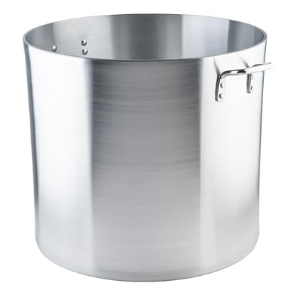 Winco 6.0mm Aluminum Stock Pot, 100-Quart - color: Aluminum, size: 105.7 Quarts