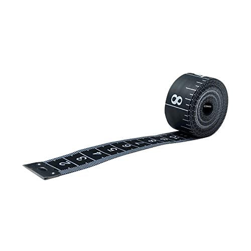 GDMINLO 2 Pack Sewing Tape Measure120Inch/300cmDouble-Scale Soft Tape Measuring Body Weight Loss Medical Body Measurement Sewing Tailor Cloth Ruler Dressmaker Flexible Ruler Tape Measure (Black)