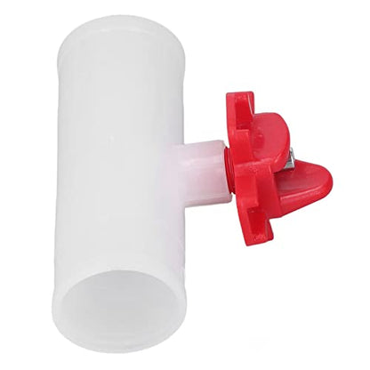 Chicken Nipple Waterer, Durable Automatic Water Feeding Cups with Leakproof Design for Poultry Farming Stainless Steel PP Material 20 Sets - size: G3/4