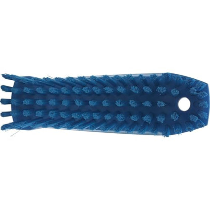 Vikan 35873 Brush,Scrub,Medium,7",PP/PBT,Blue - color: Blue