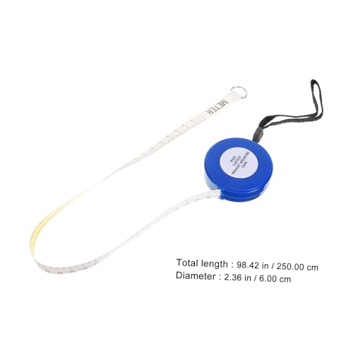 Animal Weight Tape Measure 2.5m Multipurpose Livestock Measuring Tape for Cattle Goat Pig Girth and Body Circumference Measurement Style
