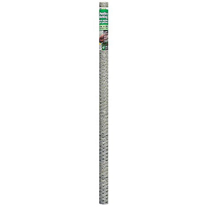 YARDGARD 308408B Mesh Poultry Netting, 6 Foot x 25 Foot, Galvanized - size: 72 Inches x 25 Feet