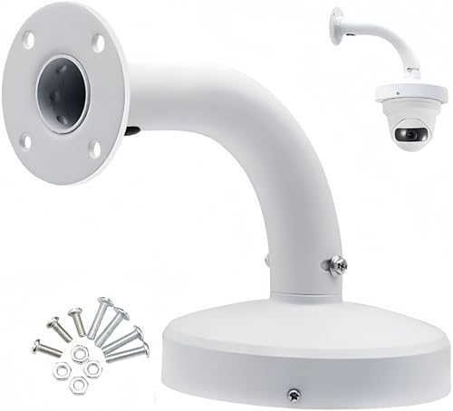 Security Camera J Type Wall Mount Bracket, Dome Camera Mount Universal Camera Wall Mounting Bracket/IP Camera for CCTV Security Camera (180mm/7 inch Length J Mount) - size: 180mm/7 inch Length J Mount