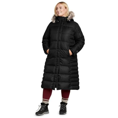 Eddie Bauer Women's Down-outerwear-coats - color: Black, size: Medium Petite